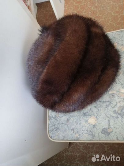 Шапка норковая женская