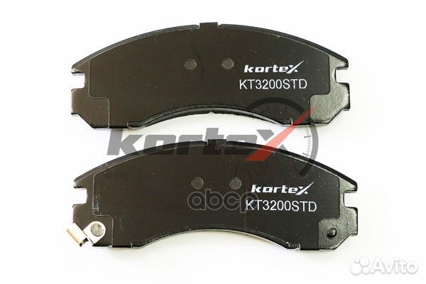 Колодки тормозные дисковые перед KT3200STD kortex