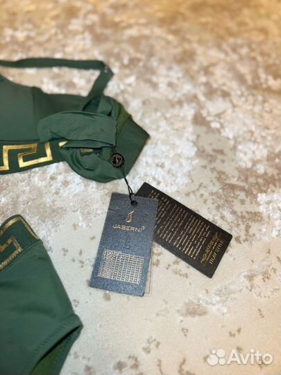 Купальник женский зеленый