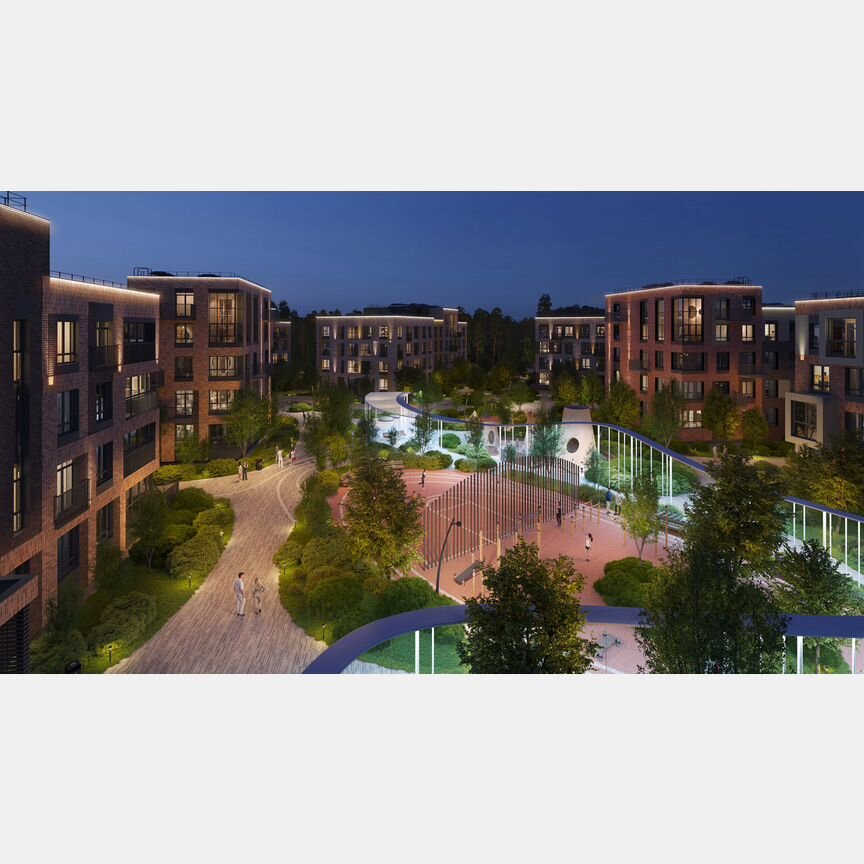 1-к. квартира, 41,2 м², 3/4 эт.
