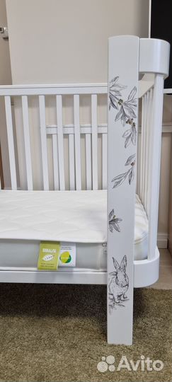 Кроватка happy baby mommy love с расширением