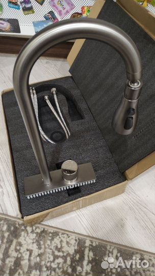 Кран смеситель для кухни гибкий