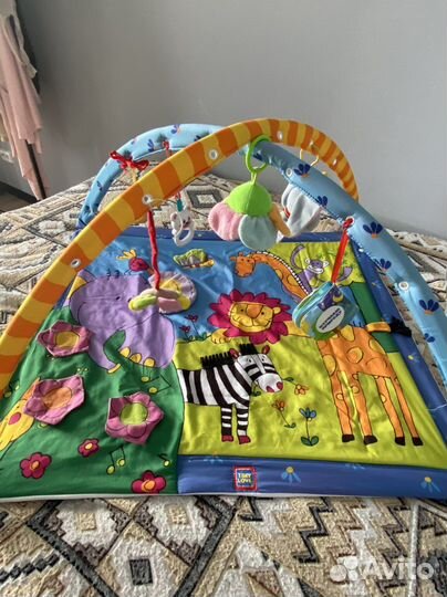 Развивающий коврик tiny love солнечная полянка