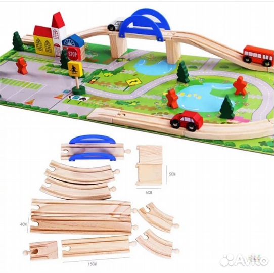 Деревянная железная дорога