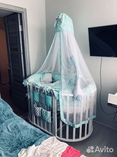 Комплект в детскую кроватку бортики