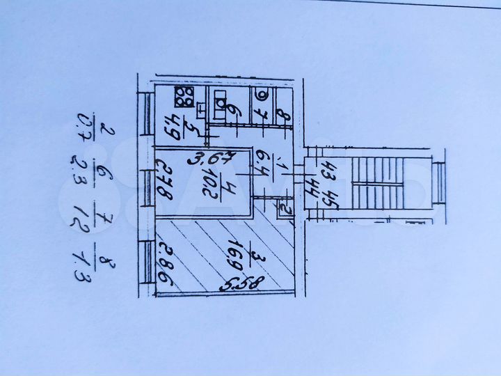 2-к. квартира, 43,9 м², 2/4 эт.