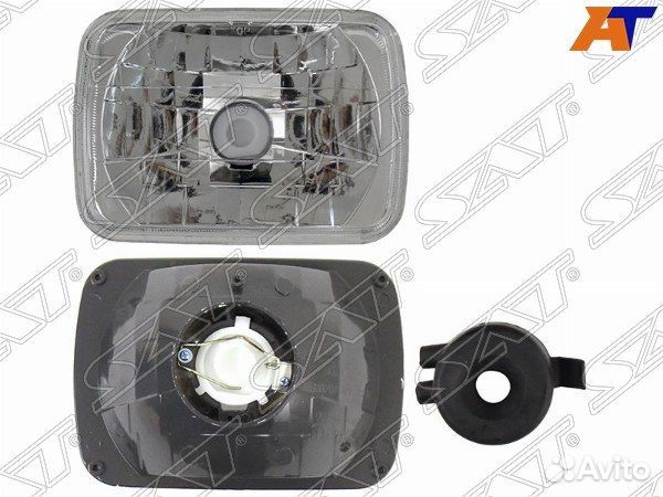 Фара universal type H4 хрусталь 7 дюймов ST-100