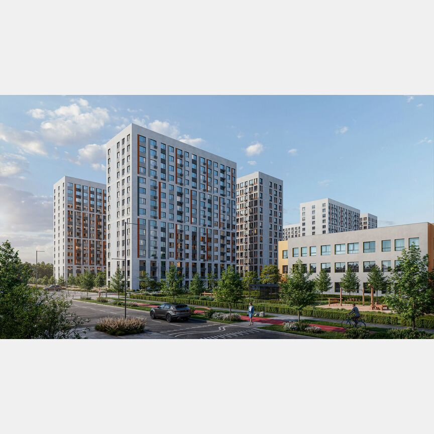 2-к. квартира, 56,8 м², 13/15 эт.