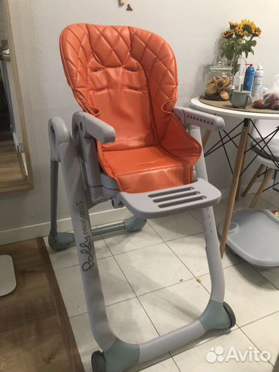 Стульчик для кормления chicco polly progress 5