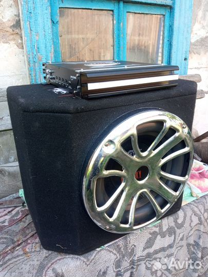 Сабвуфер и усилитель бу