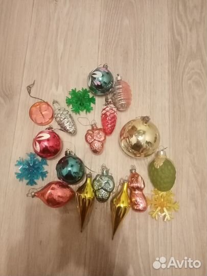 Елочные игрушки СССР