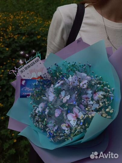 Букет из бабочек