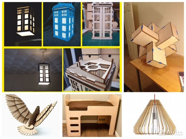 Модели чпу /cnc для фрезеровки и лазера