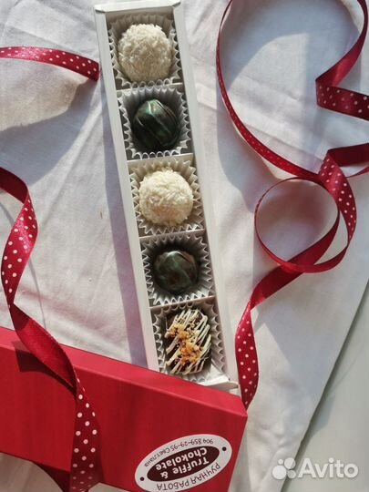 Конфеты ручной работы - сырный трюфель