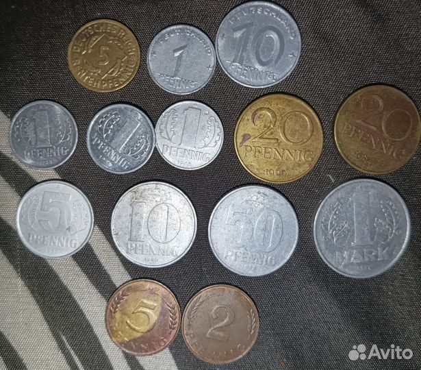 Иностранные монеты (лот #5)