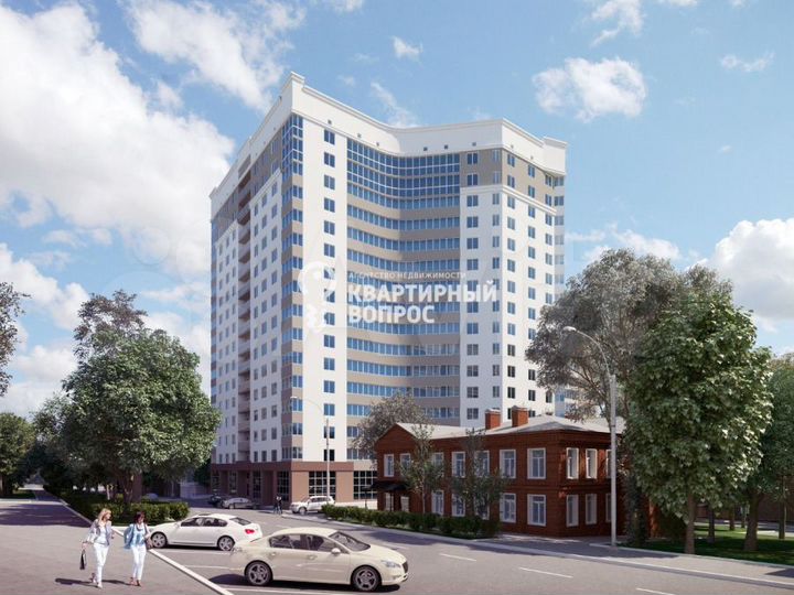 2-к. квартира, 67 м², 11/16 эт.