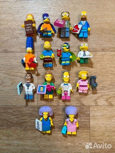 Lego minifigures Simpsons оригинал