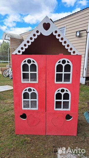 Детский деревянный домик