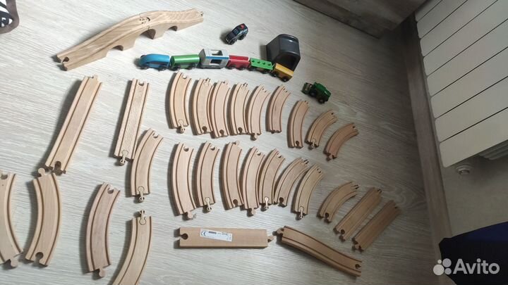 Деревянная железная дорога IKEA