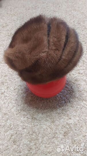 Шапка норковая новая