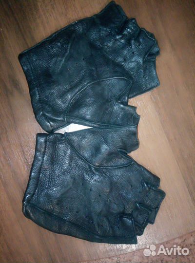 Перчатки кожаные