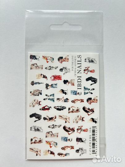 Наклейки, слайдеры для ногтей