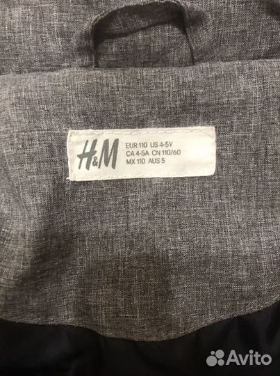 Костюм осень-весна H&M 110р. Доставка Тагил/Екб