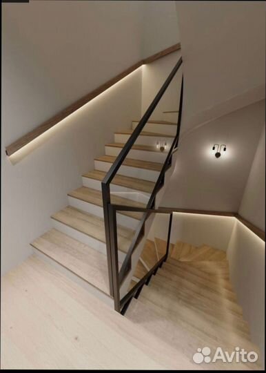 Перила стеклянные