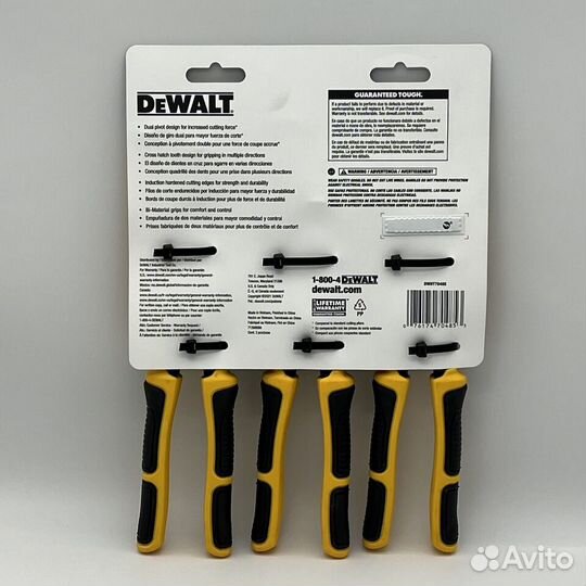 Набор плоскогубцы dewalt