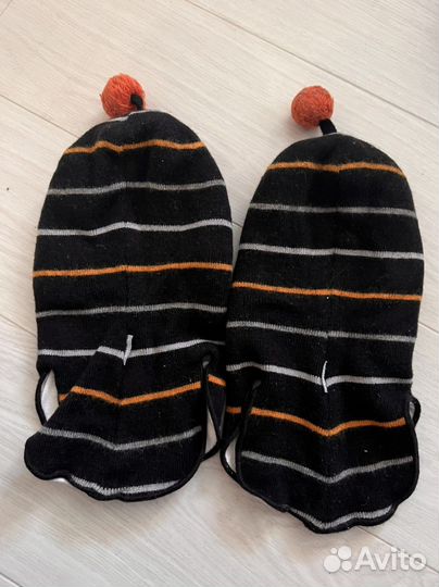 Шапка шлем зимняя для мальчика 48