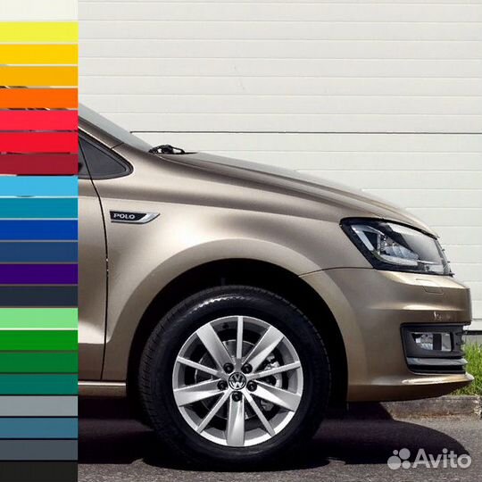 Крыло переднее правое в цвет Volkswagen Polo 5