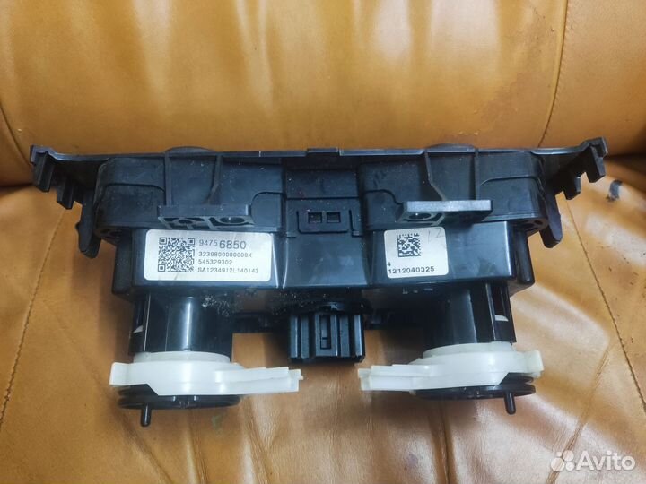 Блок управления печкой Chevrolet cobalt кобальт