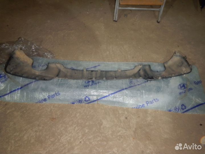 Юбка заднего бампера BMW X3 G01