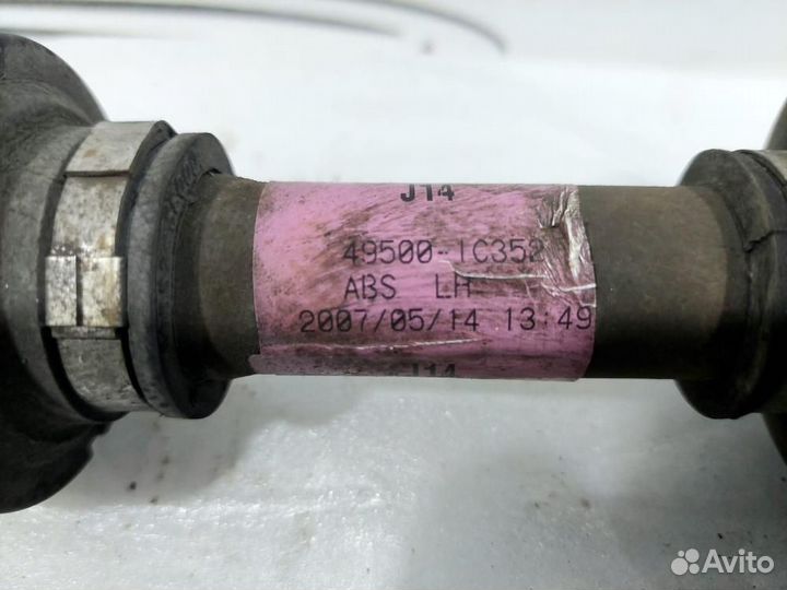 Привод левый АКПП Hyundai Getz