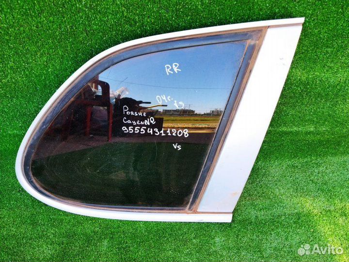 Стекло кузовное глухое заднее правое Porsche