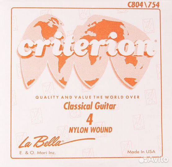 C754 Criterion Отдельная 4-ая струна для классичес