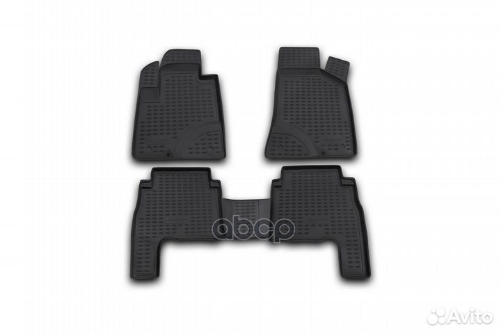 Коврики в салон hyundai Santa Fe 2006-2010, 4 ш