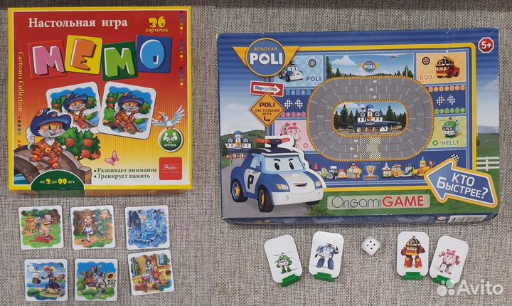 Новые пазлы и настольные игры
