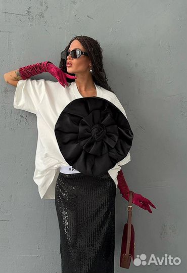 Футболка женская оверсайз