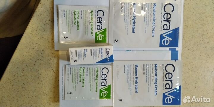 10 пробников Cerave