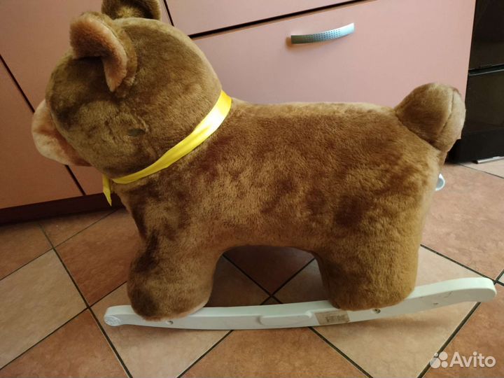 Плюшевый мишка - качалка