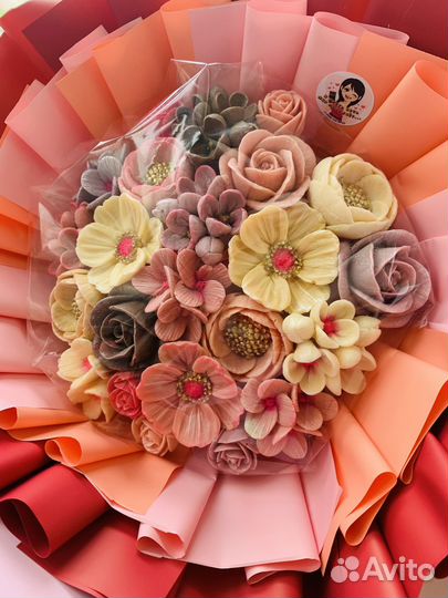 Букеты из шоколада ручной работы