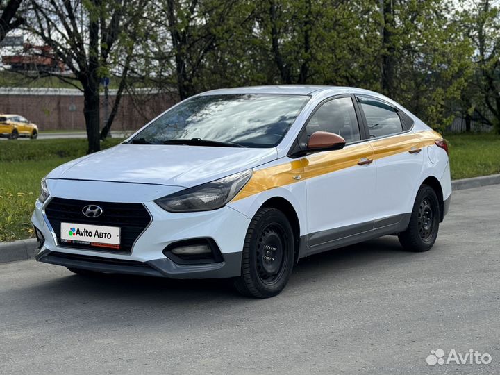 Hyundai Solaris 1.4 AT, 2017, 247 456 км