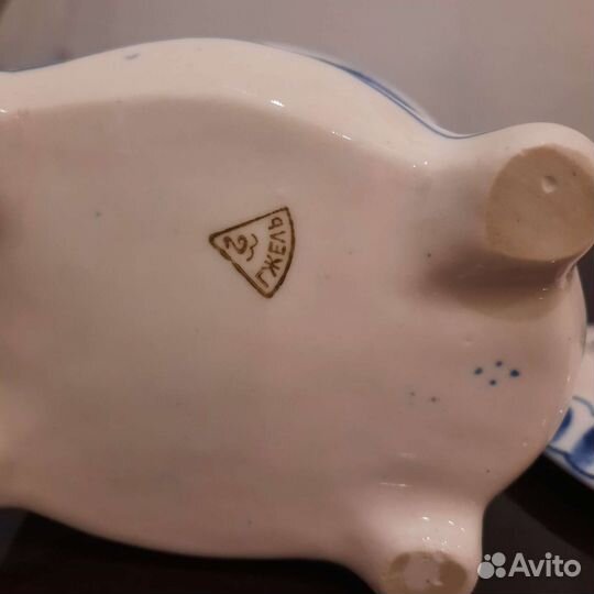 Гжельский фарфор СССР. оригинал