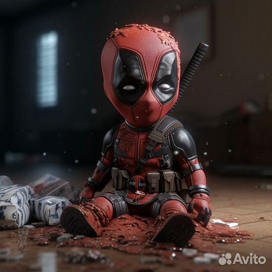 Бэби Дэдпул(Baby Deadpool) Люди Икс(X-Men) Фигурка