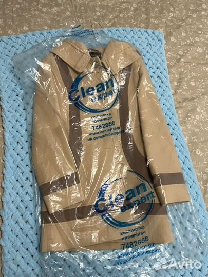 Пальто женское 42 44 бежевое с капюшоном