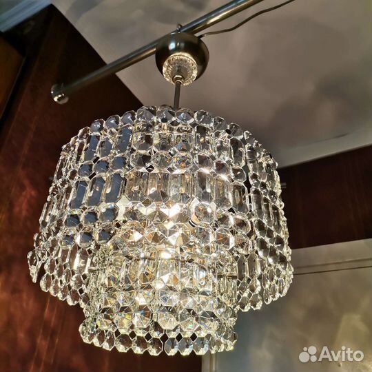 Хрустальная люстра СССР
