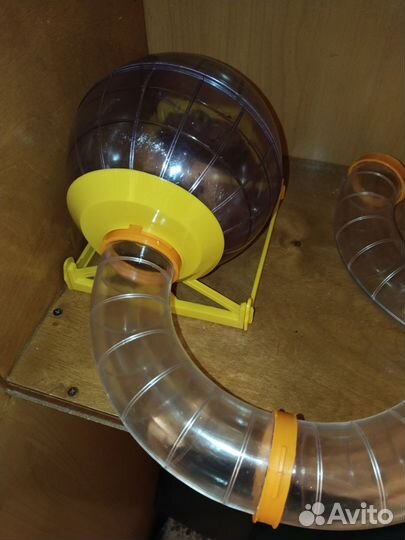 Клетка для грызунов с лабиринтом