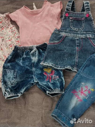 Детские вещи пакетом для девочек