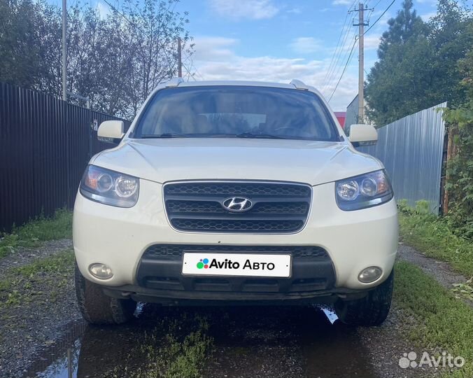 Hyundai Santa Fe 2.2 AT, 2008, 250 000 км